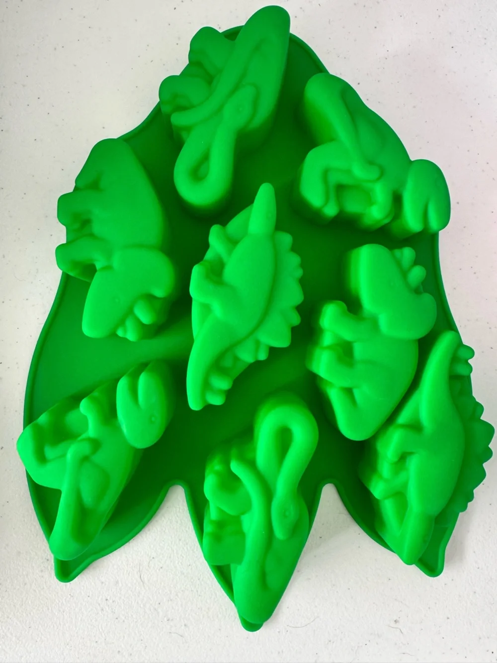 Green Dinosaur Silicone Baking Mold